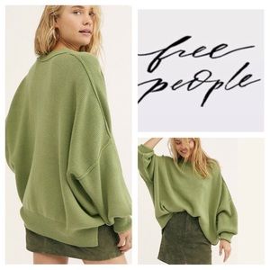 Free People Easy Street Tunic Sweater.  NWT.